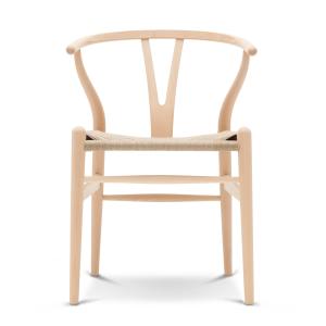 Carl Hansen - CH24 Wishbone Chair , hêtre savonné / tressag…