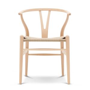 Carl Hansen - CH24 Wishbone Chair , hêtre savonné / tressag…