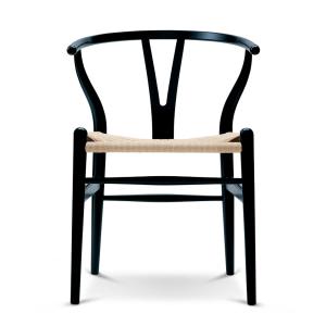 Carl Hansen - CH24 Wishbone Chair , chêne noir / tressage n…