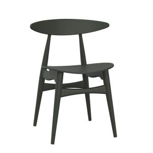 Carl Hansen - CH33T, hêtre laqué vert soft