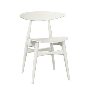 Carl Hansen - CH33T, Hêtre doux laqué blanc naturel