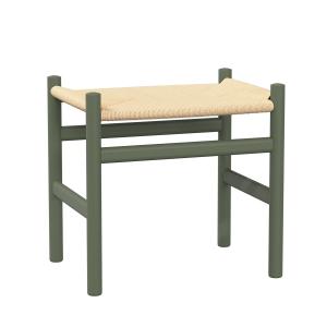 Carl Hansen - CH53 Tabouret, hêtre soft verni vert olive /…