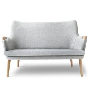 Carl Hansen - Canapé CH72, chêne huilé / gris (Hallingdal 1…