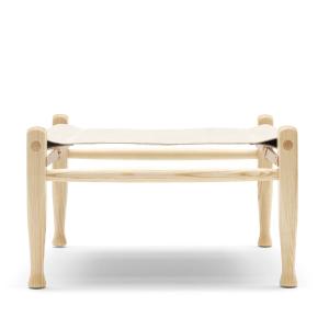 Carl Hansen - KK97170 Safari Tabouret, frêne huilé / cuir n…