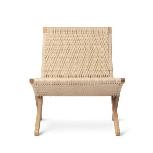 Carl Hansen - MG501 Cuba Chair, chêne savonné / fil de papi…