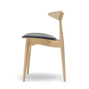 Carl Hansen - CH33P, chêne huilé / cuir noir (Loke 7150)