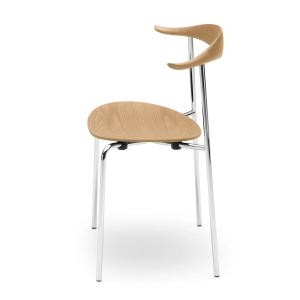 Carl Hansen - CH88T, chêne huilé / piétement acier inoxydab…