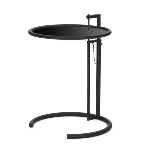 ClassiCon - Table ajustable E1027, noir/plateau métallique…