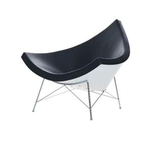 Vitra - Chaise Coconut Chair, tissu Hopsak, noir