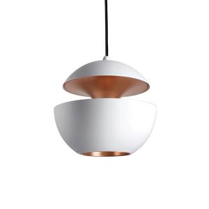 Dcw - Voici la lampe pendentif sun 250, blanc / cuivre