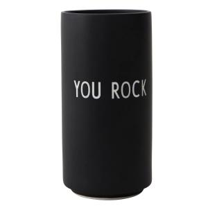 Design Letters - AJ Favourite Vase en porcelaine, You Rock…