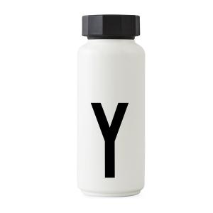 Design Letters - AJ Bouteille thermos Y, blanche