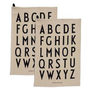 Design Letters - Classic Torchon, beige (lot de 2)