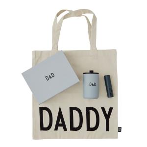 Design Letters - Dad Boîte cadeau, gris