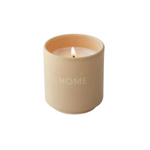 Design Letters - Bougie parfumée petite, Home / beige
