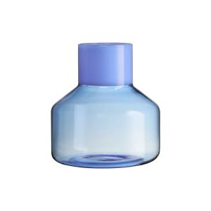 Design Letters - Generous Vase medium, milky blue / bleu