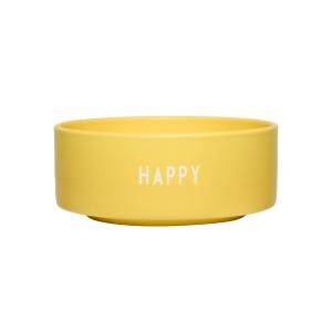 Design Letters - Snack Bol, Happy / yellow