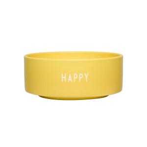 Design Letters - Snack Bol, Happy / yellow