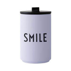 Design Letters - Thermo Cup 0.35 l Smile, lilas