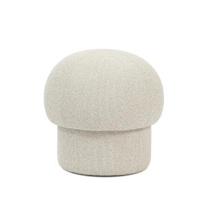 Design House Stockholm - Uno Pouf, Ø 50 cm, crème