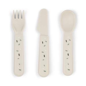 Done by Deer - Foodie Set de couverts pour enfants, Confett…
