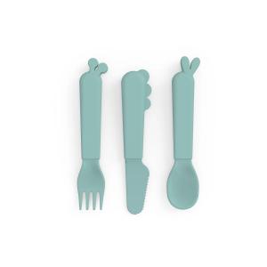 Done by Deer - Kiddish Set de couverts Deer Friends, bleu