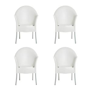 Driade - Lord Yo Fauteuil de jardin, blanc RAL 9016 (lot de…