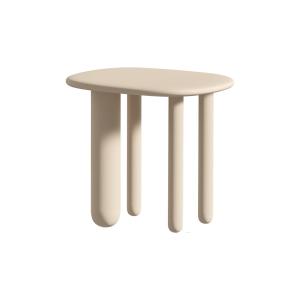 Driade - Tottori table d'appoint, H 50 cm, cream (avec 4 pi…