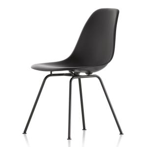 Vitra - Eames Plastic Side Chair DSX RE, basic dark / noir…