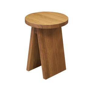 e15 - EK01 Stool Tabouret bas, chêne