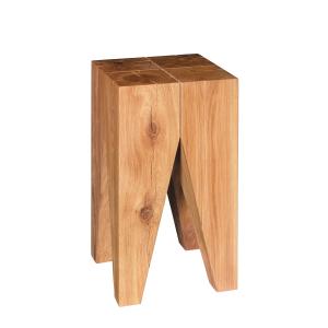 e15 - ST04 Backenzahn table d'appoint, chêne huilé
