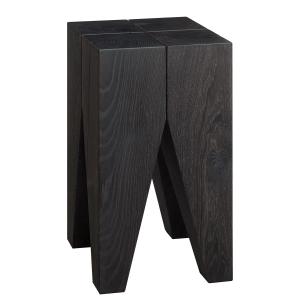 e15 - ST04 Backenzahn Table d'appoint, chêne noir (édition…
