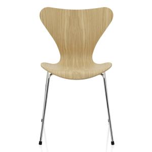 Fritz Hansen - Serie 7 Stuhl, chêne naturel, chromé 46.5 cm…