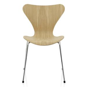 Fritz Hansen - Serie 7 Chaise, chrome / chêne naturel