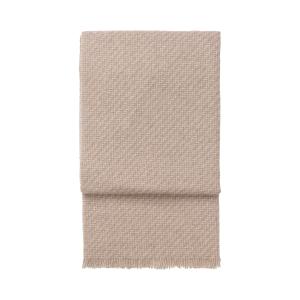 Elvang - Couverture diagonale, beige / latte