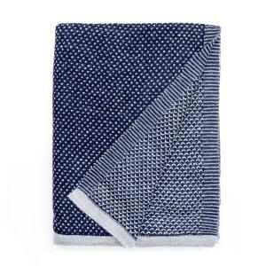 Elvang - Couverture gouttes de pluie, bleu royal