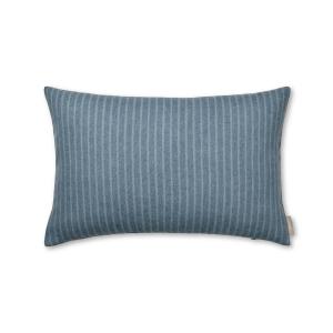 Elvang - Stripes Taie d'oreiller, 40 x 60 cm, bleu mirage