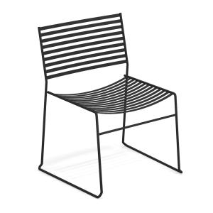 Emu - Fauteuil de salon aérodynamique, noir