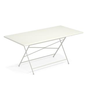 Emu - Arc en Ciel Table pliante, 160 x 80 cm, blanc