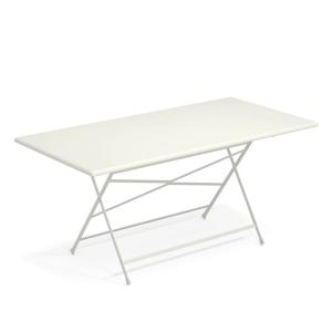 Emu - Arc en Ciel Table pliante, 160 x 80 cm, blanc