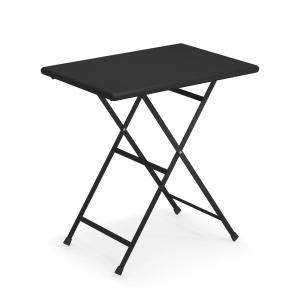 Emu - Arc en Ciel Table pliante, 70 x 50 cm, noir