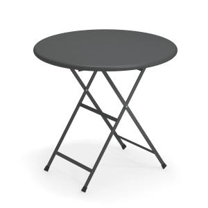 Emu - Table pliante arc en ciel, ø 80 x h 74 cm, fer antiqu…