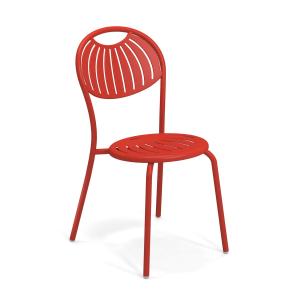 Emu - Coupole Chaise de jardin, rouge écarlate