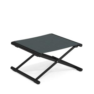 Emu - Terra Tabouret de jardin, gris pierre / noir