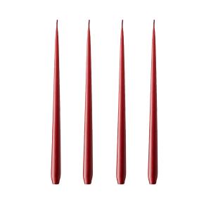 ester & erik - Bougie pointue, 24 cm, No. 44, wine / matt (…