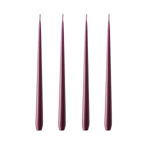 ester & erik - Bougie pointue, 24 cm, No. 46/2, prune foncé…