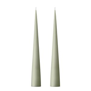 ester & erik - Bougie conique, 37 cm, No. 69, artichoke / m…