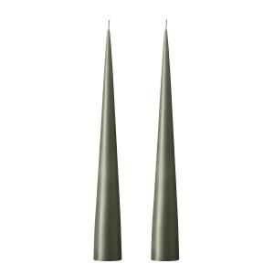 ester & erik - Bougie conique, 37 cm, No. 70, green soil /…