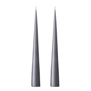 ester & erik - Bougie conique, 37 cm, No. 74, dark slate /…