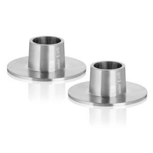 ester & erik - Bougeoir pour bougies fouet, ⌀ 6 cm, argent…